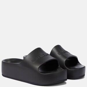 Balenciaga Women's Chunky Sandal - Black 9